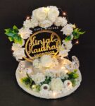 WHITE AESTHETIC PLATTER By GiftsMyStore